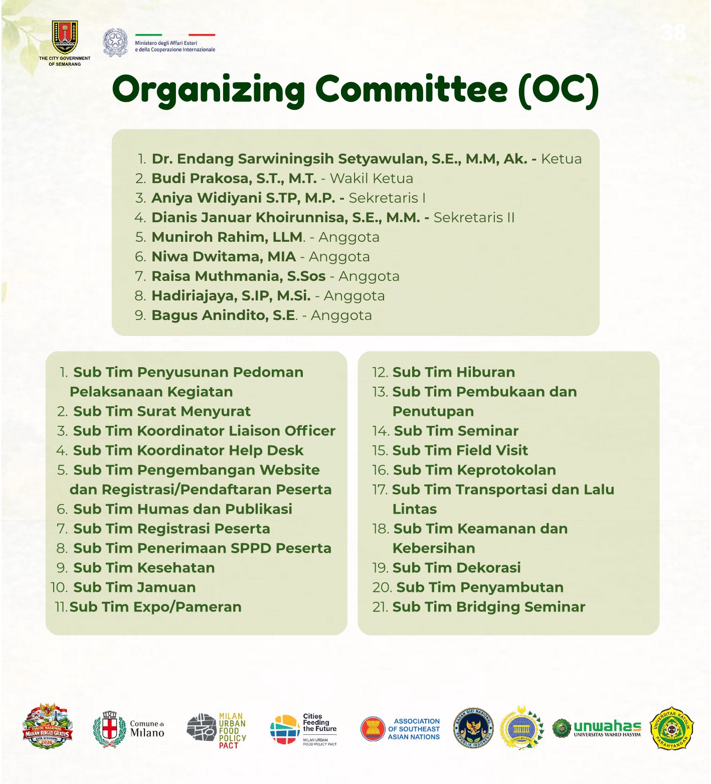 Organizing Committee